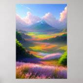 Valley of Magical Colors Poster (Voorkant)