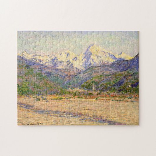 Valley of Nervia Monet Fine Art Legpuzzel (Horizontaal)