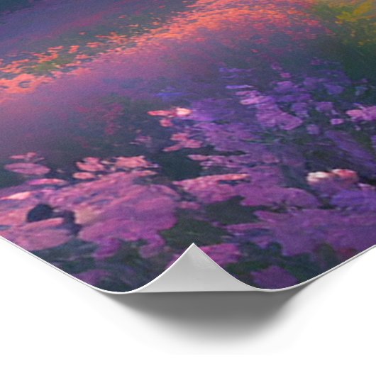 Valley of Paars Dreams Poster (Hoek)