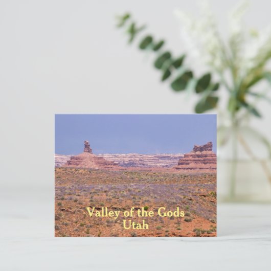 Valley of the Gods Utah-Briefkaart Briefkaart (Staand voorkant)