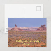 Valley of the Gods Utah-Briefkaart Briefkaart (Voorkant / Achterkant)