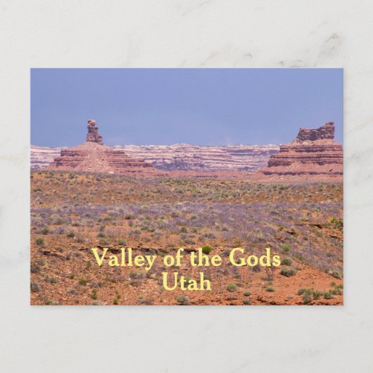 Valley of the Gods Utah-Briefkaart Briefkaart (Voorkant)