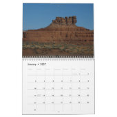 Valley of the Gods, Utah Kalender (Jan 2027)
