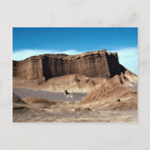 Valley of the moon, Atacama woestijn, Chili woesti Briefkaart (Voorkant)