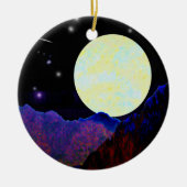 Valley of the Moon Keramisch Ornament (Voorkant)