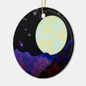 Valley of the Moon Keramisch Ornament (Links)