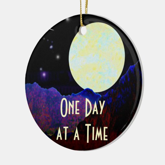 Valley of the Moon ODAT Keramisch Ornament (Links)