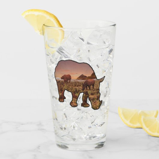 Valley of the Rhinoceros Glas (Voorkant ijs)