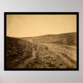 Valley of the Shadow of Death 1855 Poster (Voorkant)