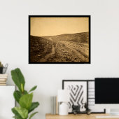 Valley of the Shadow of Death 1855 Poster (Thuiskantoor)