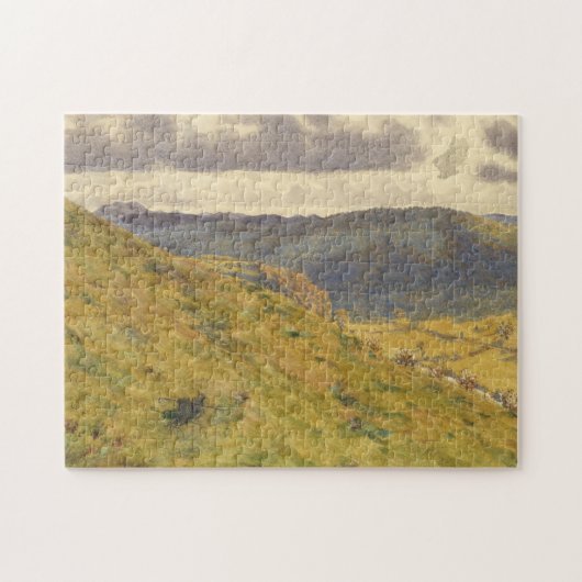 Valley of the Teme a Sunny November Morning Legpuzzel (Horizontaal)