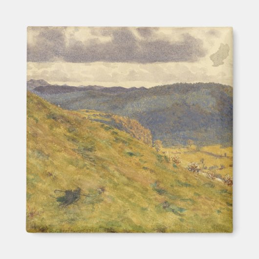 Valley of the Teme a Sunny November Morning Magneet (Voorkant)