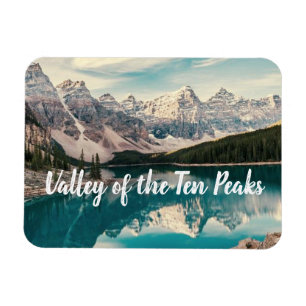Valley of the Ten Peaks, Banff gestileerd Magneet