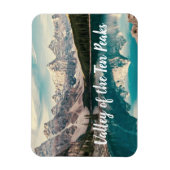 Valley of the Ten Peaks, Banff gestileerd Magneet (Verticaal)