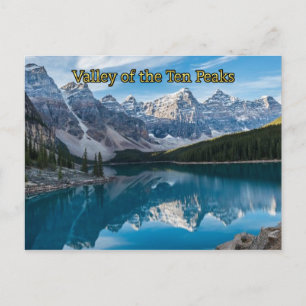 Valley of the Ten Peaks, Banff National Park Briefkaart