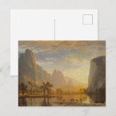 Valley of the Yosemite Briefkaart (Voorkant / Achterkant)