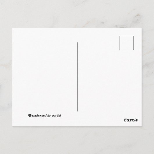 Valley of the Yosemite Briefkaart (Achterkant)