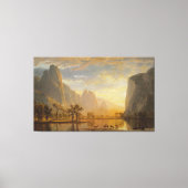 Valley of the Yosemite Canvas Afdruk (Voorkant)
