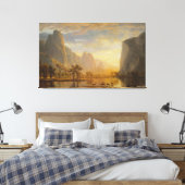 Valley of the Yosemite Canvas Afdruk (Insitu (Slaapkamer))