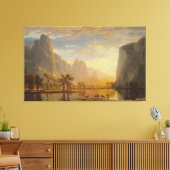 Valley of the Yosemite Canvas Afdruk (Insitu (Woonkamer))