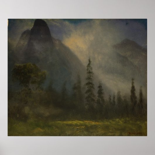 Valley of the Yosemite Poster (Voorkant)