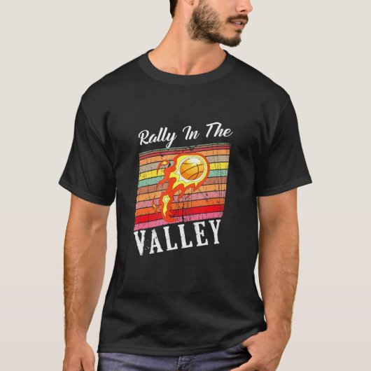 Valley Oop Rally in de vallei Phoenix Arizona Sta T-shirt (Voorkant)