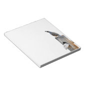 Valley Quail Photo Note Pad briefpapier Notitieblok (Schuin)