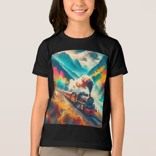 Valley-reeks Tri-Blend Shirt (Voorkant)