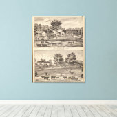 Valley Ridge- en Buell-residentie Canvas Afdruk (Insitu (Houten vloer))