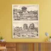 Valley Ridge- en Buell-residentie Canvas Afdruk (Insitu (Woonkamer))