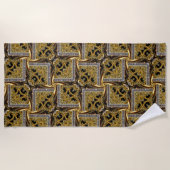 Valley Rox Elegant Designer Strandlaken (Voorkant)