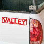 Valley Stamp Bumpersticker (Op Truck)
