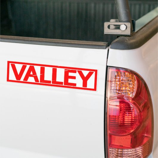 Valley Stamp Bumpersticker (Op Truck)