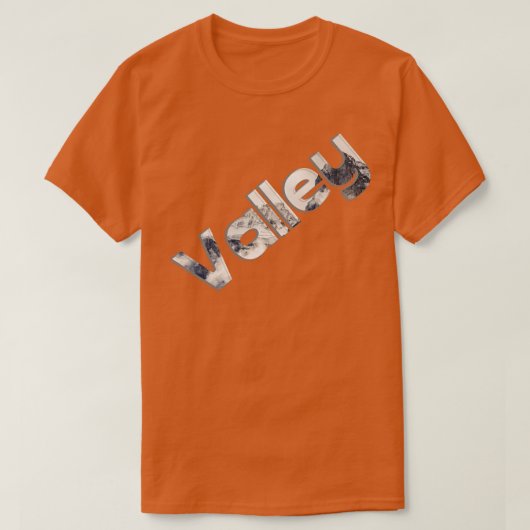 Valley T-shirt (Design voorkant)