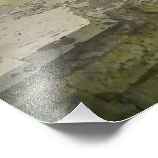 Valley Uitzicht Foto Afdruk (Hoek)