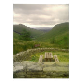 Valley Uitzicht Foto Afdruk (Voorkant)