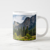 Valley Uitzicht in het Nationaal Park Yosemite Grote Koffiekop (Rechts)