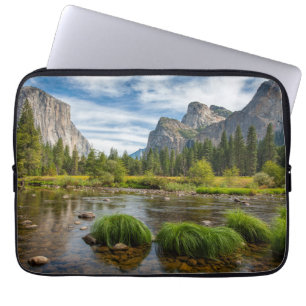 Valley Uitzicht in het Nationaal Park Yosemite Laptop Sleeve