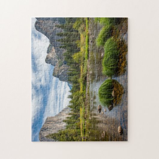Valley Uitzicht in het Nationaal Park Yosemite Legpuzzel (Verticaal)