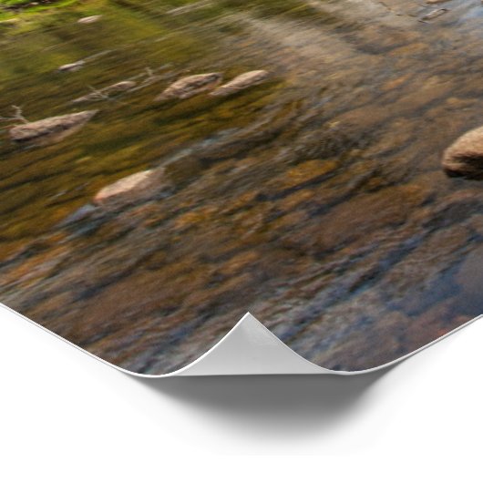 Valley Uitzicht in het Nationaal Park Yosemite Poster (Hoek)