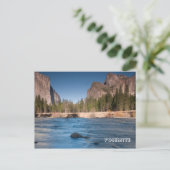 Valley Uitzicht, Yosemite Briefkaart (Staand voorkant)