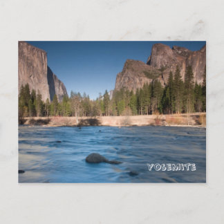 Valley Uitzicht, Yosemite Briefkaart
