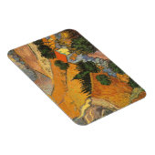 Valley with Plowman door Vincent van Gogh Magneet (Rechterzijde)