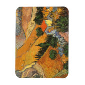 Valley with Plowman door Vincent van Gogh Magneet (Verticaal)