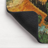 Valley with Plowman (F727)Van Gogh Fine Art Muismat (Hoek)