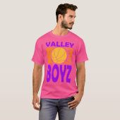 Valleyboyz Retro Suns Logo T-shirt (Voorkant volledig)