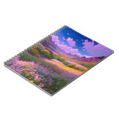 Valley's Blossom Kaleidoscoop Notitieboek (Linkerzijde)