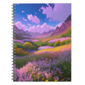 Valley's Blossom Kaleidoscoop Notitieboek (Voorkant)