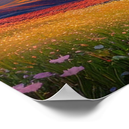 Valley's Golden Serenade Poster (Hoek)