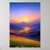 Valley's Golden Serenade Poster (Voorkant)